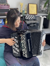 Montarini brand 96 bass bayan accordion imported from Russia·18 offline direct stores nationwide