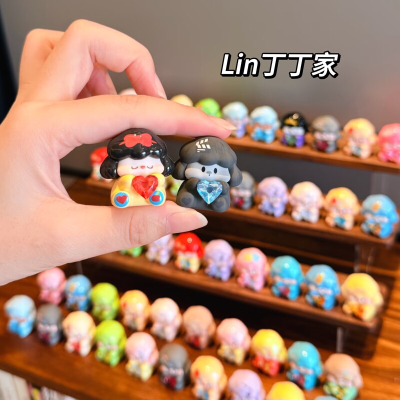 (2) Genuine Buddy First Generation Childhood Fantasy Night Cute and Heartwarming Puppy Series Plush Toy Cute Desktop Decoration