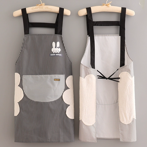 Водонепроницаемый фартук подходит для мужчин и женщин, цветные подтяжки для еды для работы, простой и элегантный дизайн