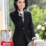 Демисезонный классический костюм для школьников, комплект для отеля для работы, юбка, подходит для студента, 2019