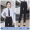 Long sleeved women - white shirt+black pants