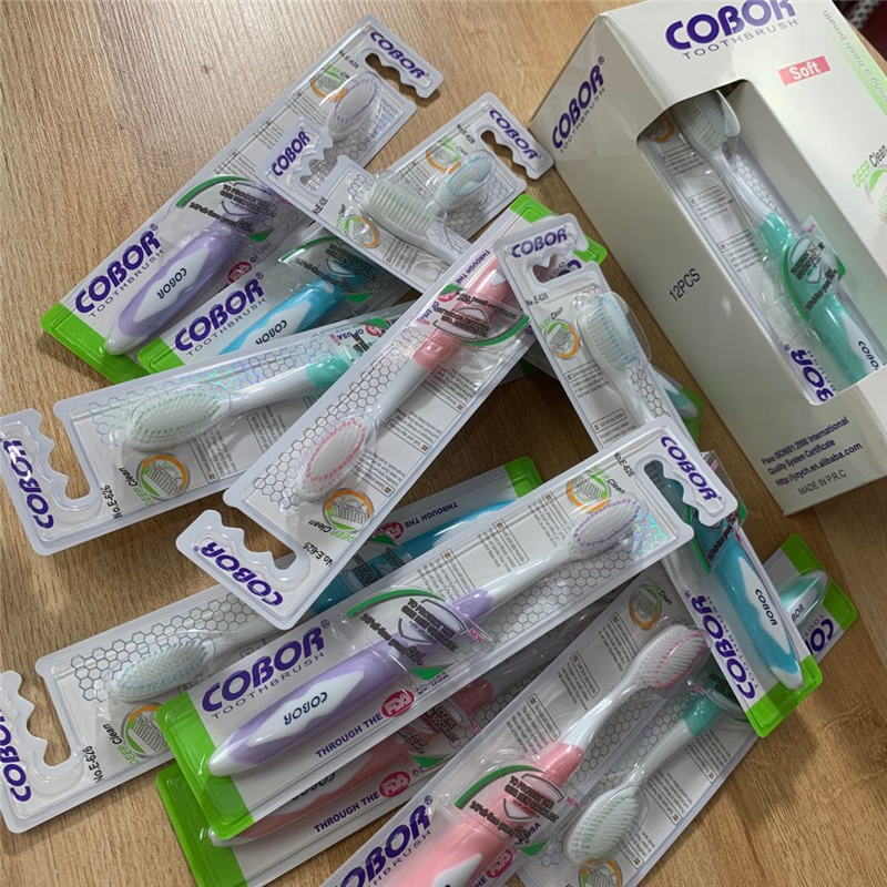 Home needs American professional toothbrush ultra-fine soft hair silicone handle male and female couples home toothbrushes