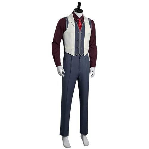 League of Legends: Arcane Viktor, Jayce, Jinx cosplay costume. cosplay
