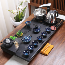 Tea set Tea tray Automatic whole set Wu Jinshi water atomization landscape tea table Household medium small office tea sea