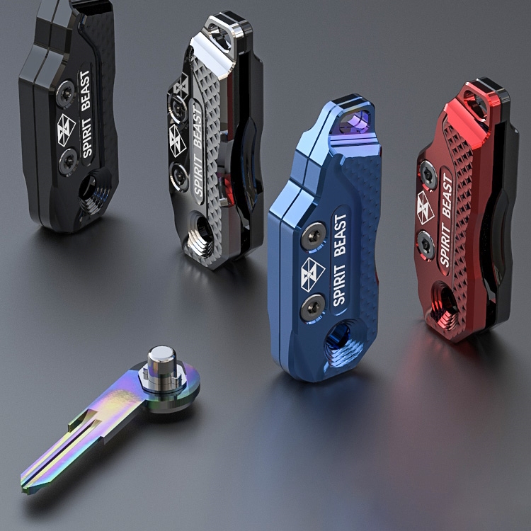 Huanglong key head Benda 400 modification accessories folding locomotive Huanglong 300 TNT small Tyrannosaurus key embryo