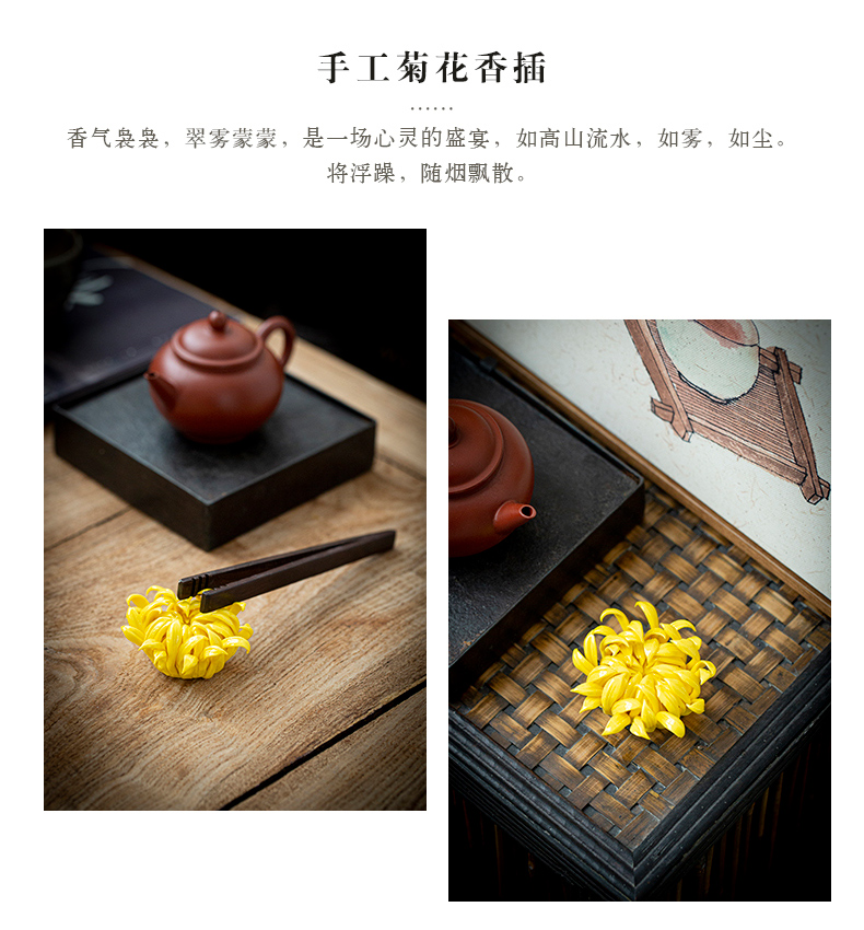 Stick ceramic insert fragrant by peony cut flower tea incense inserted disk tea pet furnishing articles joss Stick inserted