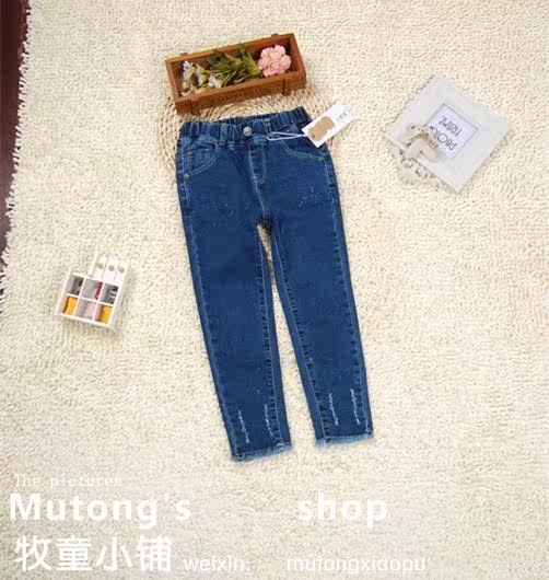 Pantalon fille en toile - Ref 2061413 Image 39