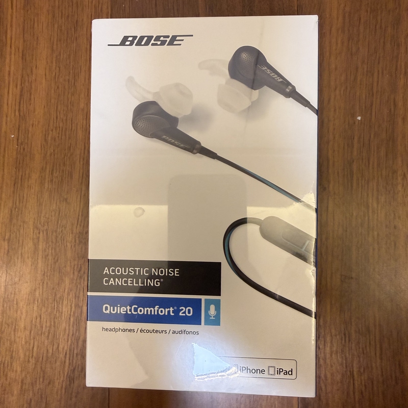 Brand New Original Genuine Bose Qc20 Noise-Canceling Headphones Black White for Apple Qc20I Wired Gaming Headphones