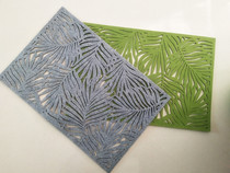 Factory Direct Inventory Tail Single Felt Mat Coaster Coaster Coaster Heat Insulation Mat Special Deal