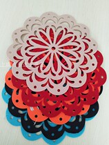 Special deal with foreign trade tail single felt mat coaster insulation mat environmental protection
