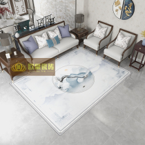 Modern Chinese minimalist atmosphere Mood Landscape landscape Landscape Parlor floor Dining Room Entrance into the family Xuanguan Pattern styling tile Dingling