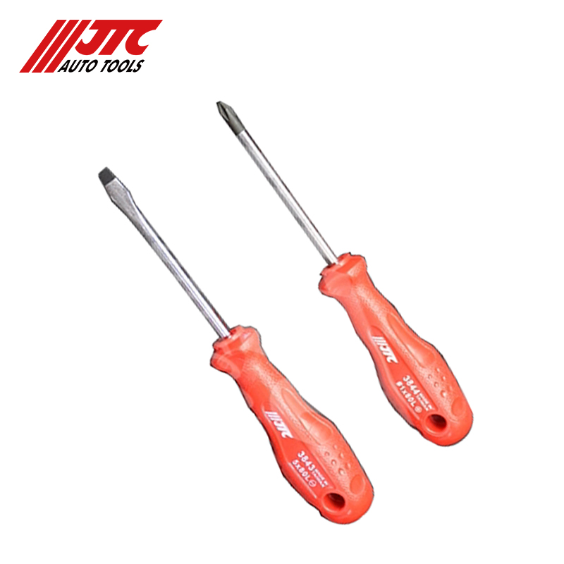 Taiwan JTC auto repair special tools screwdriver tool car with red handle screwdriver JTC3842 series