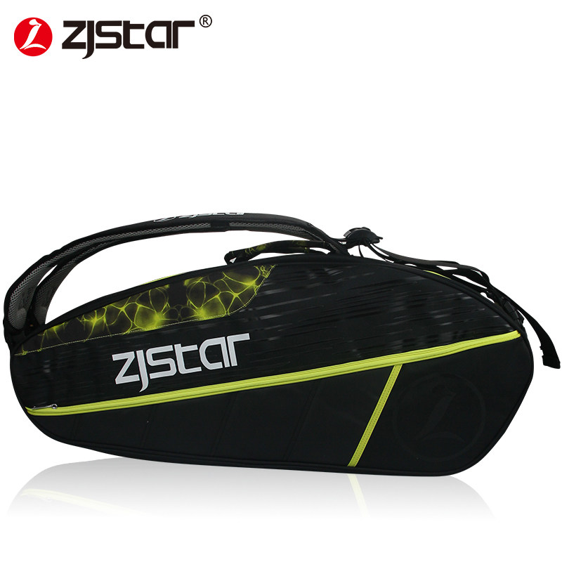 New Pint Star Badminton Bag double single shoulder Shoulder Bag 6 clothes men and women net plume bag kit ZJ8565