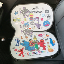  Anpanman sunshade curtain Car front windshield cover Car sun shield sunscreen shading heat insulation window