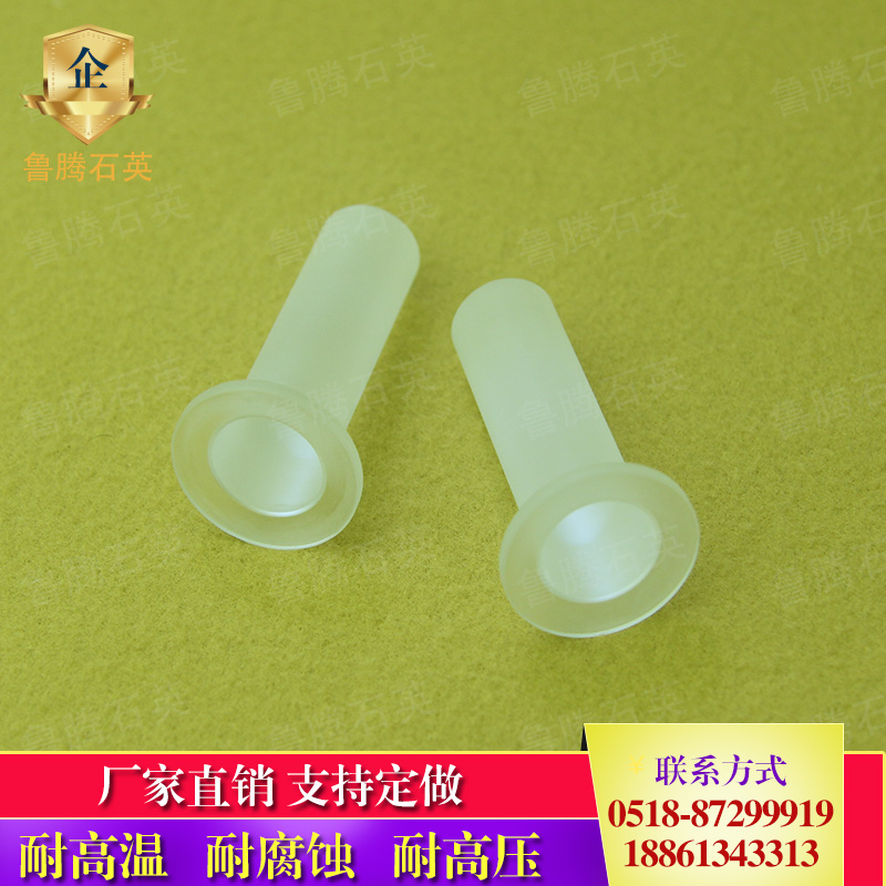 High temperature and corrosion resistant sapphire lens optical window quartz round rod laser rod special-shaped instrument customization