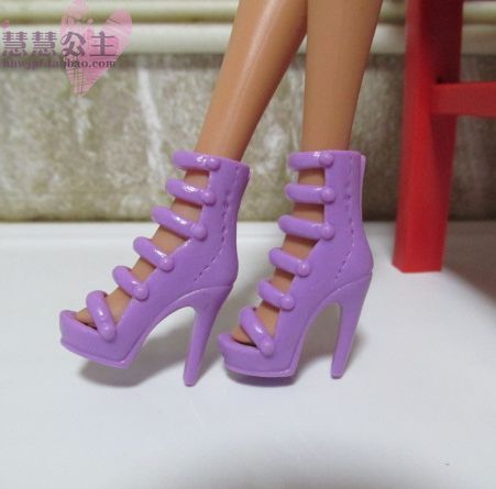 30 cm truy cập cao thay đổi búp bê barbie phụ kiện chính hãng phụ kiện giày cao gót giày thời trang khởi động ngắn dép búp bê công chúa elsa