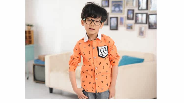 Chemise garcon à manche longue - Ref 2076800 Image 33