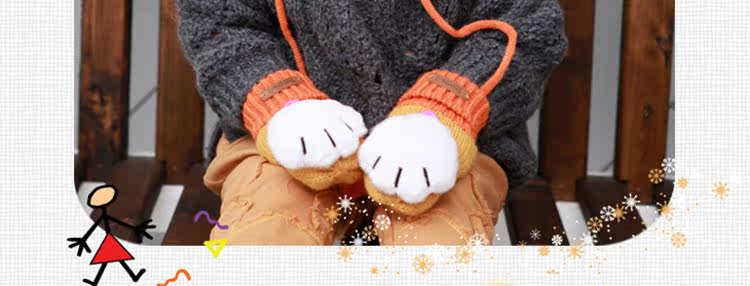 Gants pour enfants en de laine - Ref 2146142 Image 41