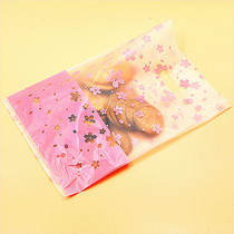 Frosted with carry mouth pink cherry bag biscuit bag bread cake bag candy bag snowflake crisp Nougat Bag