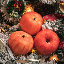 Chocolate Apple shell Persimmon Shell New Year blessing bag Pingan fruit Net red three-dimensional knock knock lamousse cake shell