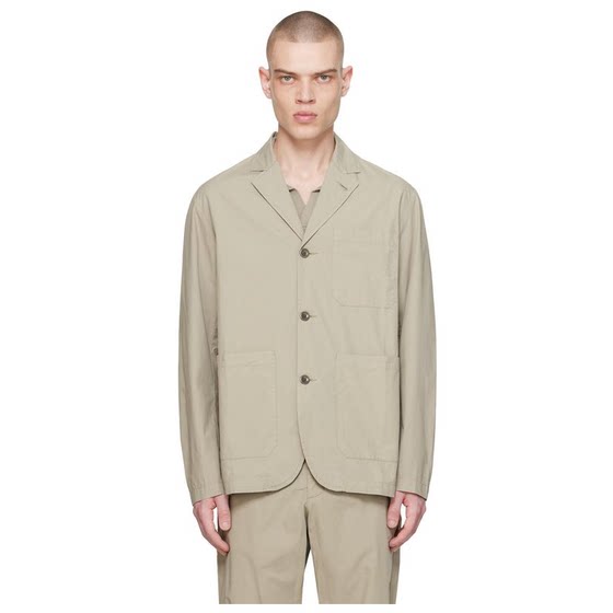 
[Missy APP discount code: KCHP] NORSE PROJECTS Grey Nilas Blazer Men