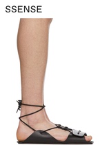 Lemaire Black Opanca Sandals Man