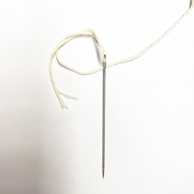 Binding needle 10 cm financial voucher needle manual binding needle large hole threading needle plus long steel needle