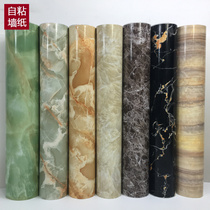 Thickened marble print Refurbished Sticker Pvc Self-Adhesive Wall Paper Wallpaper Kitchen Countertops Furniture Trim Waterproof Wall Sticker