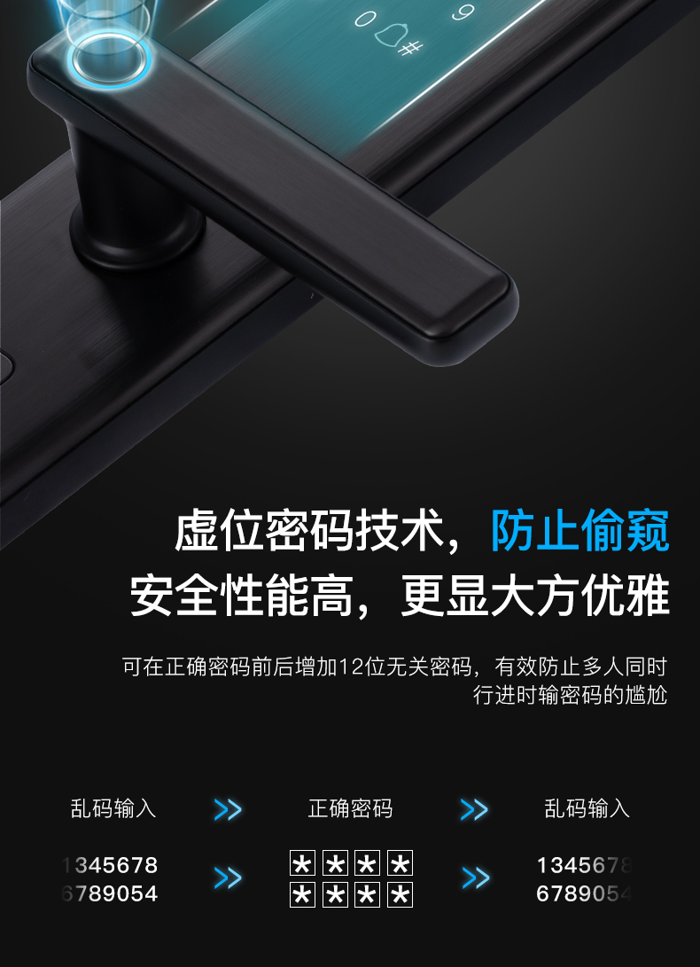 上市企业 星徽 家用指纹密码锁 图10