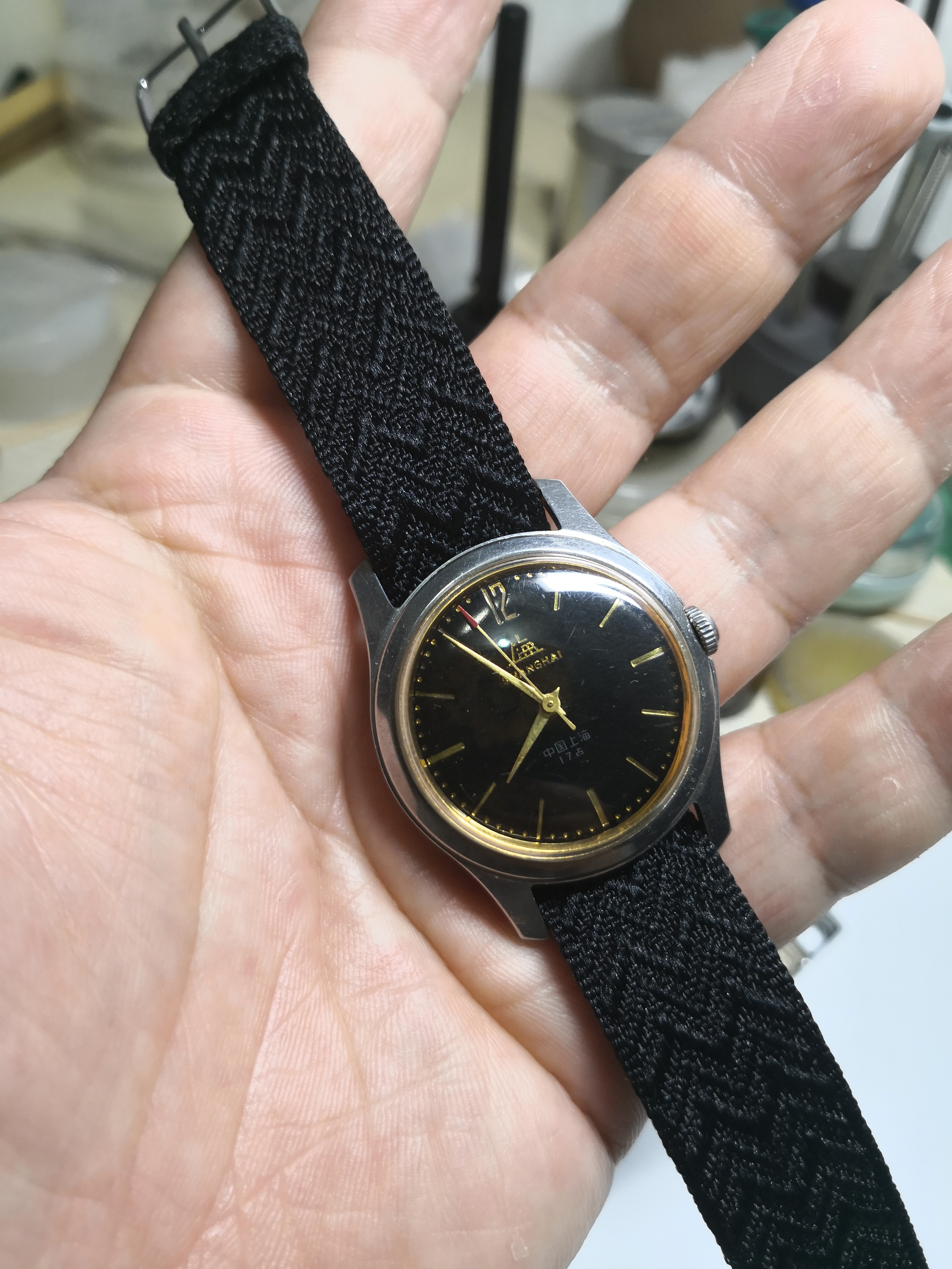 New and perfect reproduction of the old Shanghai canvas strap