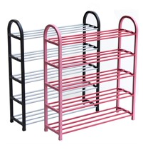 Simple disassembly shelf shoes multi-layer dormitory college students plastic storage rack household shoe rack