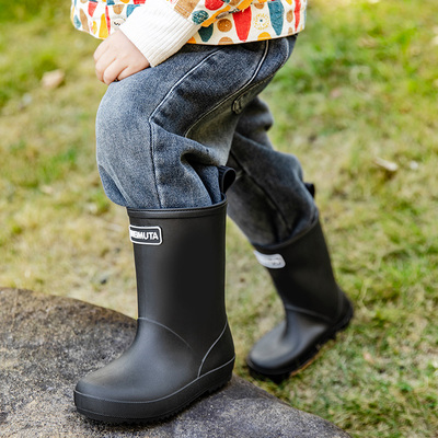 Parent-Child Hiking Lightweight Children's Rain Boots Boys' Waterproof Non-Slip Rain Boots Girls' Toddler Kindergarten Baby Water Shoes — 3