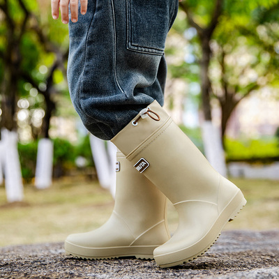 Parent-Child Hiking Lightweight Children's Rain Boots Boys' Waterproof Non-Slip Rain Boots Girls' Toddler Kindergarten Baby Water Shoes — 5