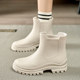 Japanese women's rain boots 2024 new fashionable outer wear