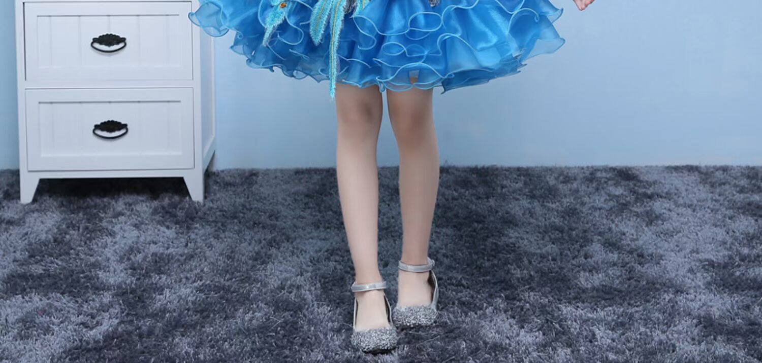 Cô gái người mẫu Catwalk trình diễn trang phục Cô gái váy công chúa Trẻ em chủ nhà Trailer Puffs Trang phục buổi tối - Váy trẻ em bộ vest bé trai đi tiệc