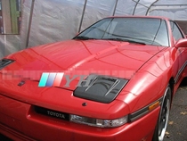 Suitable for Toyota Carbon Fiber 1986-1992 years SUPRA GA70 hood headlights cover headlights cover