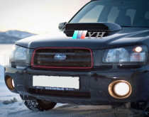 Suitable for carbon fiber Sbaru 03-05 years Forester Forest man retrofit hood intake air intake hood