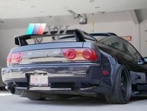 Suitable for carbon fiber 89-94 Nissan S13 180SX 200SX 240SX SILVIA modified tail