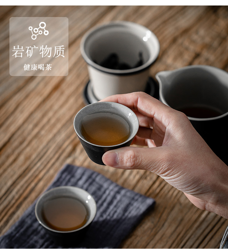 Elegant keller custom filter with cover household ceramic cups water glass tea cup gift custom office