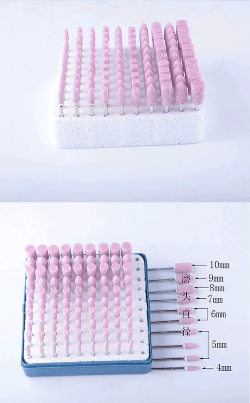 Đá mài đầu mài Flint Khí nén đánh bóng điện công cụ đánh bóng 3 mm - Công cụ điện khí nén