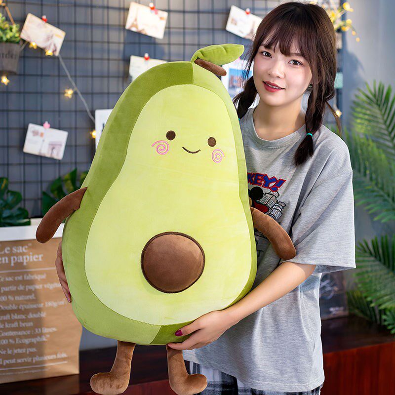 Net Red Cute Bull Oil Fruit Paparazzi Wool Suede Toy Cushion Doll Cloth Doll Sleeping for Pillow Birthday Gift woman