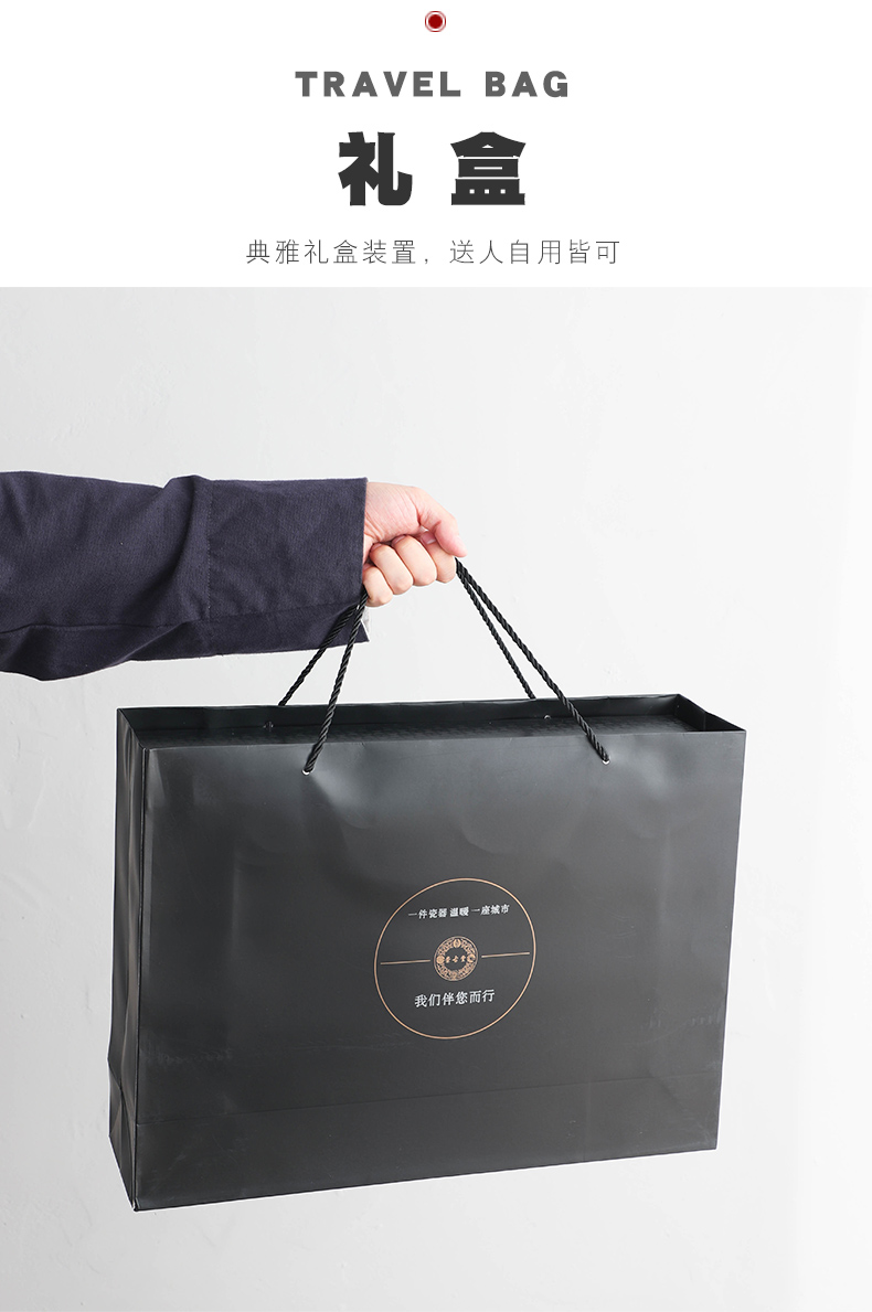 Bo yiu-chee retro coarse pottery kung fu tea set contracted household ceramics hand grasp the teapot tea set gift boxes
