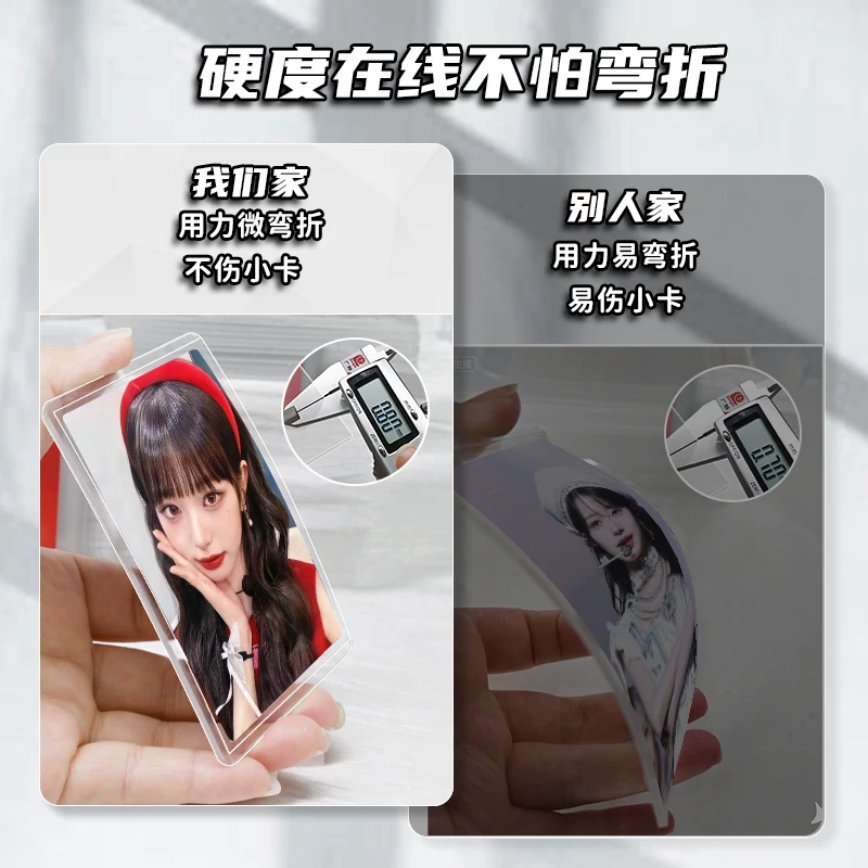 Двойной лицевой держатель карты Polaroid, защитный чехол, увеличенная толщина, 3 дюйма