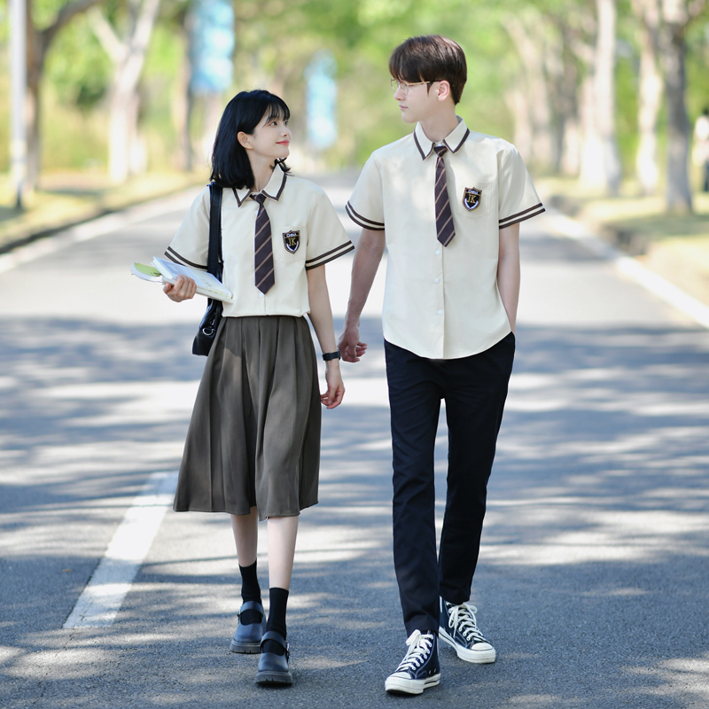Primary and Secondary School Students' Poetry Recitation and Chorus Performance Uniforms, College-Style Class Uniforms, High School Graduation Jk Shirts, Women's Skirts