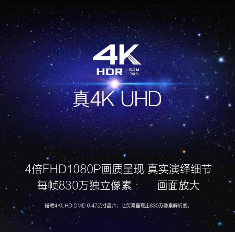 Máy chiếu BenQ BenQ W1700 Rạp hát tại nhà 4K UHD Ultra HD Máy chiếu 3D gia đình màu sắc tốt