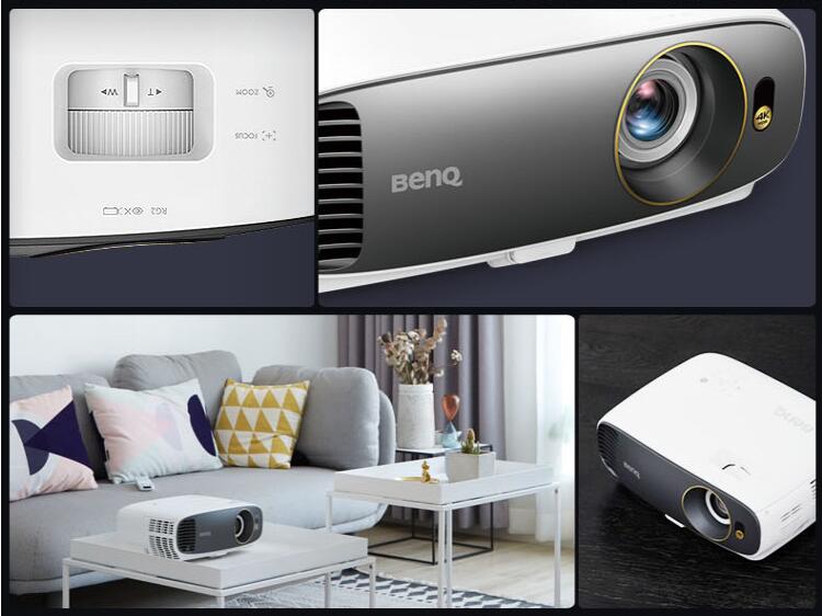 Máy chiếu BenQ BenQ W1700 Rạp hát tại nhà 4K UHD Ultra HD Máy chiếu 3D gia đình màu sắc tốt