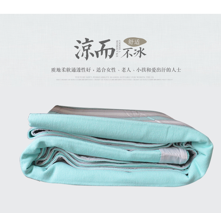 Mùa hè bông cũ thô bông mat tấm ba mảnh mã hóa dày vải rửa trong đặc biệt mat lanh dày - Khăn trải giường trải giường