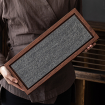 Urkin Stone Tea Tray Tea Table Dry Bubble Pan Dual Purpose Drain Water Storage Utive Tea Suit Home Small Tea Tray