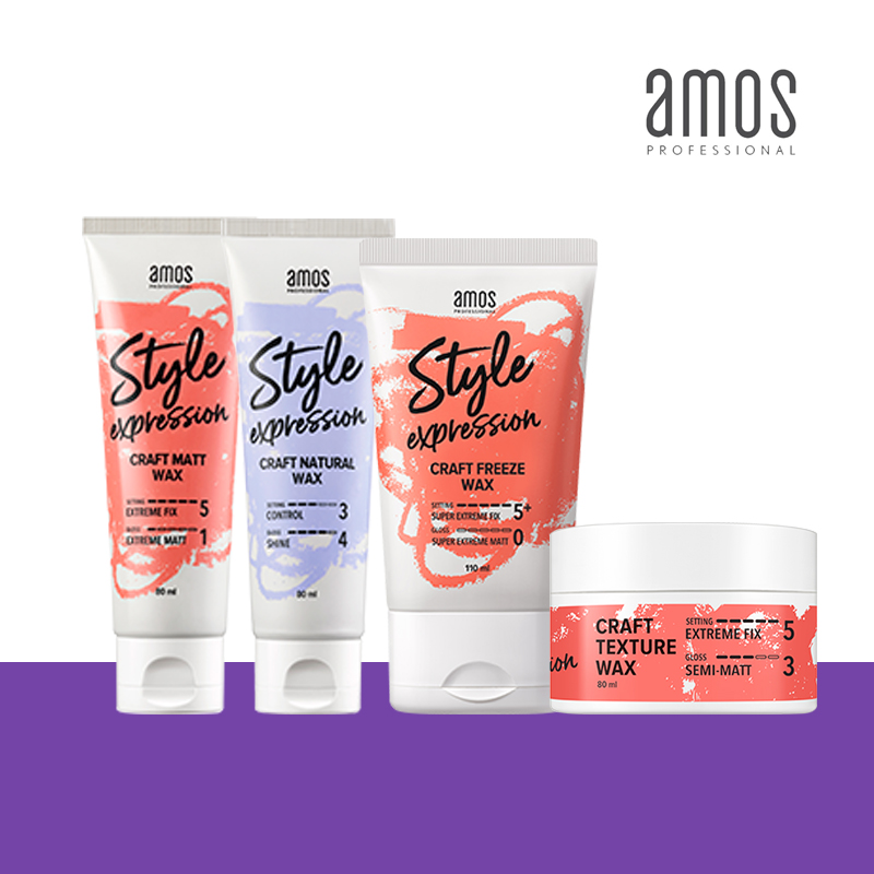 Korean original Ai Moshi amos refreshing type enhanced beeswax Multi-Effect natural styling hair wax mud