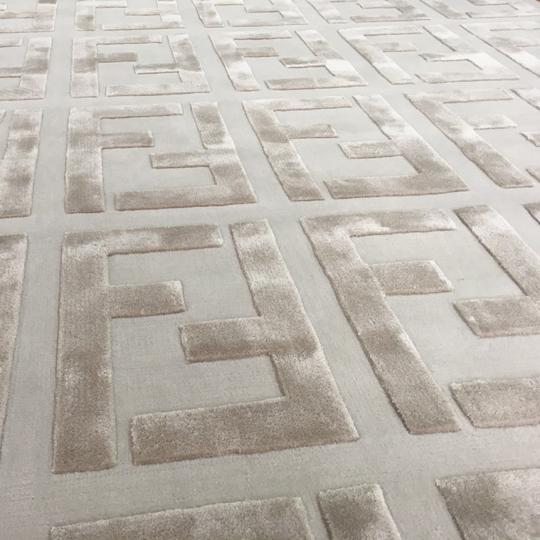 Light Extravagant Style Modern Imported Household Double F Sofa Living Room Bookroom Bedroom Bedside Wool Plus Silk Handmade Carpet